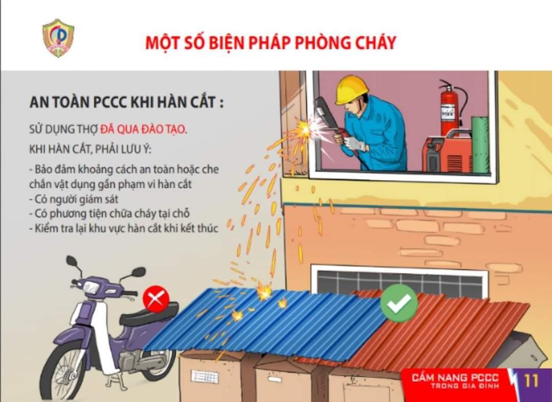 Cẩm nang Phòng cháy, chữa cháy và thoát nạn trong gia đình