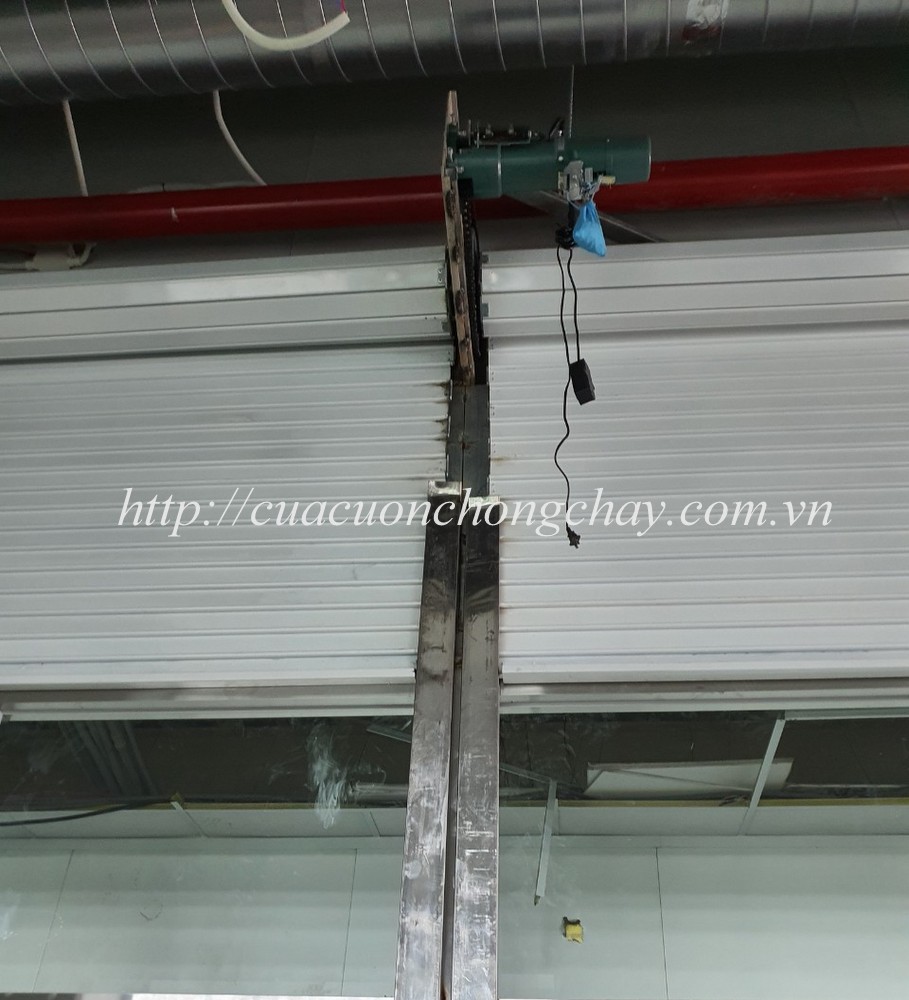 Cửa cuốn chống cháy ( Fire shutter door korea )